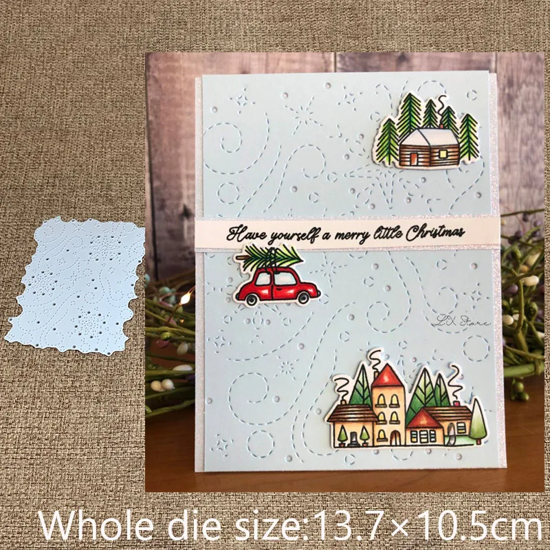 XLDesign Craft Metal stencil mold Cutting Dies Stars clouds background scrapbook die cuts Album Paper Card Craft Embossing
XLDesign Craft Metal stencil mold Cutting Dies Stars clouds background scrapbook die cuts Album Paper Card Craft Embossing