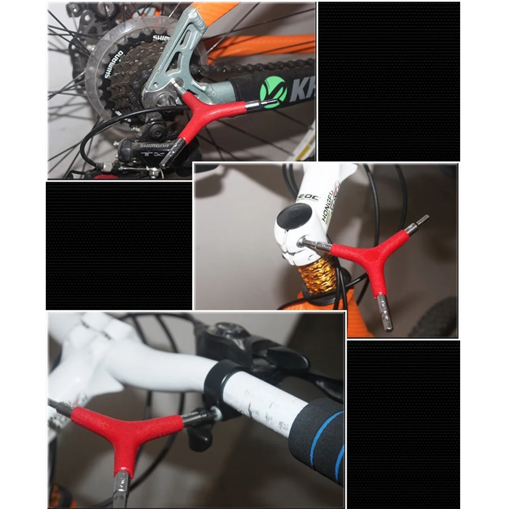 Y-Shaped Hex Wrench Bicycle 4/5/6mm Spanner Bicycle Repair Tools MTB Road Bicycle Cycling Hex Key Tools
Y-Shaped Hex Wrench Bicycle 4/5/6mm Spanner Bicycle Repair Tools MTB Road Bicycle Cycling Hex Key Tools