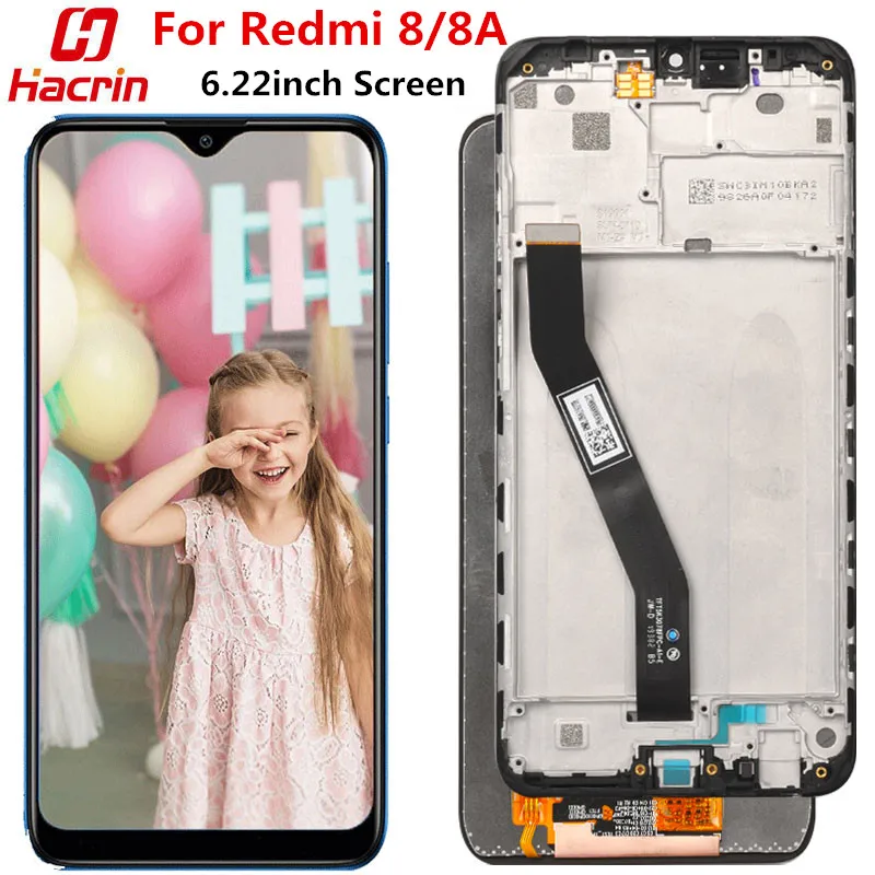 ЖК-дисплей и тачскрин с рамкой для Xiaomi Redmi 8 8A, без битых пикселей, сменный ЖК-экран для Xiaomi Redmi 8A, 6,22 дюйма
ЖК-дисплей и тачскрин с рамкой для Xiaomi Redmi 8 8A, без битых пикселей, сменный ЖК-экран для Xiaomi Redmi 8A, 6,22 дюйма