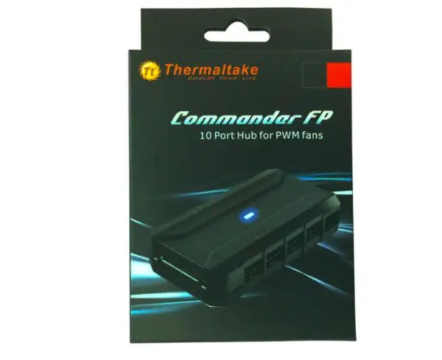 thermaltake Commander FP fan hub (fan HUB/PWM speed adjustment/support 10 4pin fans/sata power supply)
thermaltake Commander FP fan hub (fan HUB/PWM speed adjustment/support 10 4pin fans/sata power supply)