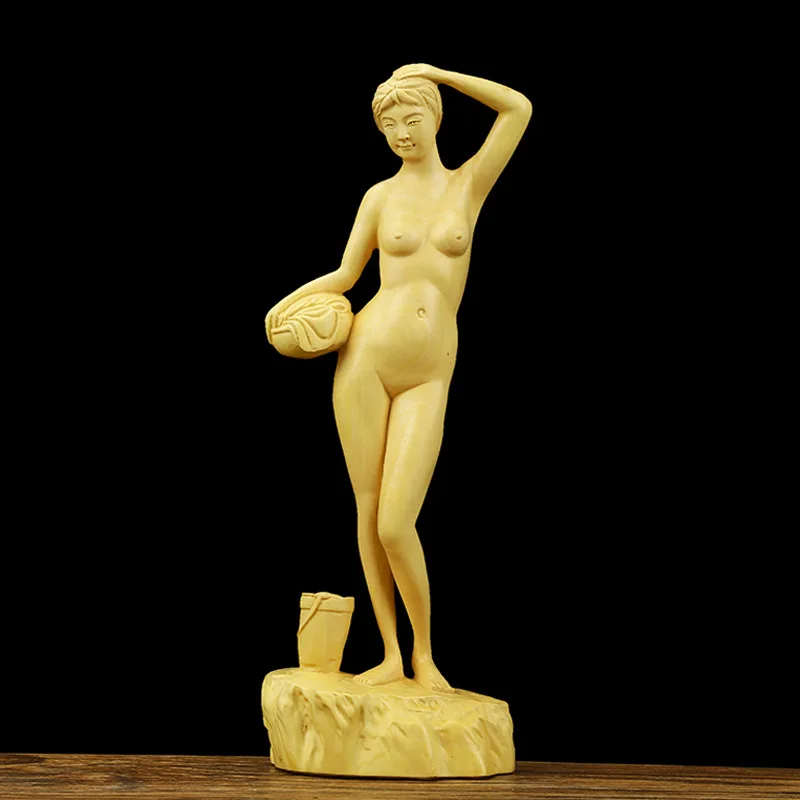Boxwood carving bathed half handmade crafts study office decoration wood real wood big leaf boxwood
Boxwood carving bathed half handmade crafts study office decoration wood real wood big leaf boxwood