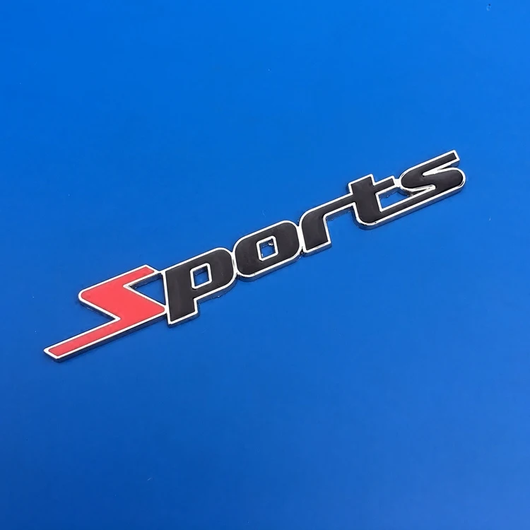 SPORT Emblem Badge Decal Sticker SPORT Car Sports Word Letter Chrome Metal Auto Car Sticker Emblem Car Styling
SPORT Emblem Badge Decal Sticker SPORT Car Sports Word Letter Chrome Metal Auto Car Sticker Emblem Car Styling