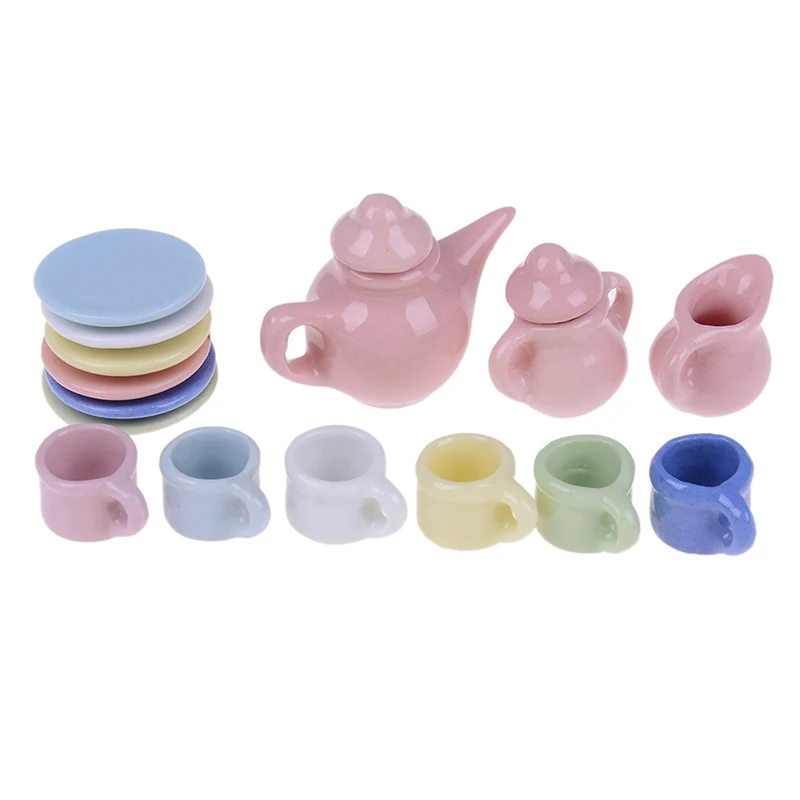 New 15Pcs/Set Dining Ware Porcelain Tea Cup Set Kitchen Accessories Dollhouse Miniatures 1/12
New 15Pcs/Set Dining Ware Porcelain Tea Cup Set Kitchen Accessories Dollhouse Miniatures 1/12
