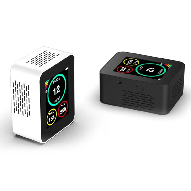 PM2.5 PM1.0 PM10 Haze Particle Detector Air Quality Tester Home Office Air Quality Monitor TFT Gas Analyzer Instrument
PM2.5 PM1.0 PM10 Haze Particle Detector Air Quality Tester Home Office Air Quality Monitor TFT Gas Analyzer Instrument