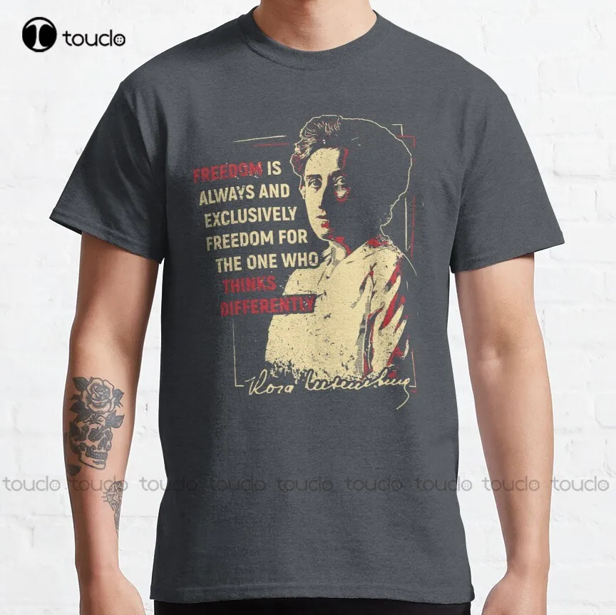 Rosa Luxemburg Classic T-Shirt Custom T Shirt Custom Aldult Teen Unisex Digital Printing Tee Shirt Fashion Funny New Xs-5Xl 
Rosa Luxemburg Classic T-Shirt Custom T Shirt Custom Aldult Teen Unisex Digital Printing Tee Shirt Fashion Funny New Xs-5Xl