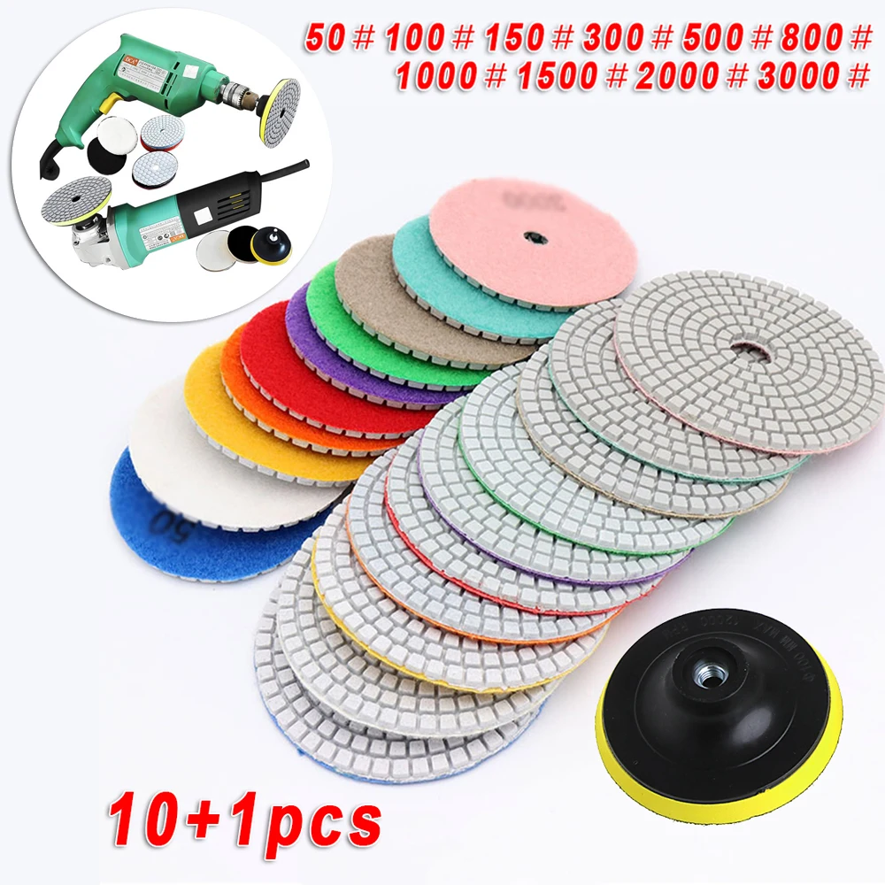 10Pcs 3" 75mm Stone Sanding Disc 50 100 150 300 500 800 1000 1500 3000 Grit Diamond Polishing Pad Strong Grinding
10Pcs 3" 75mm Stone Sanding Disc 50 100 150 300 500 800 1000 1500 3000 Grit Diamond Polishing Pad Strong Grinding
