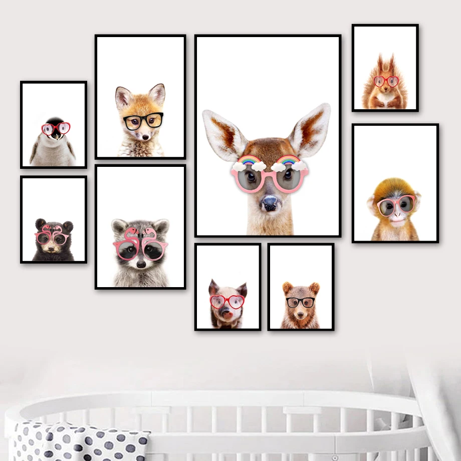 Penguin Fox Deer Squirrel Monkey Bear Raccoon Wall Art Canvas Painting Nordic Posters And Print Wall Pictures Kids Room Decor
Penguin Fox Deer Squirrel Monkey Bear Raccoon Wall Art Canvas Painting Nordic Posters And Print Wall Pictures Kids Room Decor