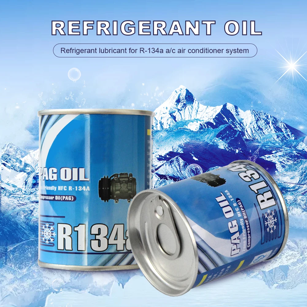 Automotive Refrigerant Oil Compressor Oil for Car Truck Bus Automotive R134a A/C AC Air Conditioning System Refrigerant 70ML
Automotive Refrigerant Oil Compressor Oil for Car Truck Bus Automotive R134a A/C AC Air Conditioning System Refrigerant 70ML