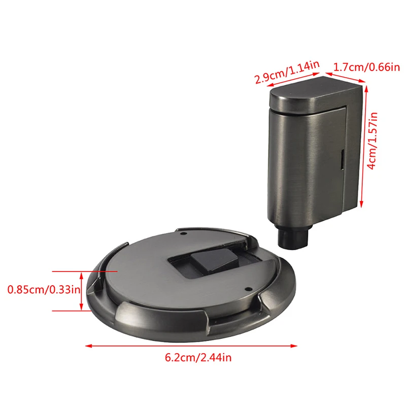 Windproof Mechanical Self-Locking Door Stopper With Adjustable Hole Mounting Heavy Duty Door Stopper Hardware 
Windproof Mechanical Self-Locking Door Stopper With Adjustable Hole Mounting Heavy Duty Door Stopper Hardware