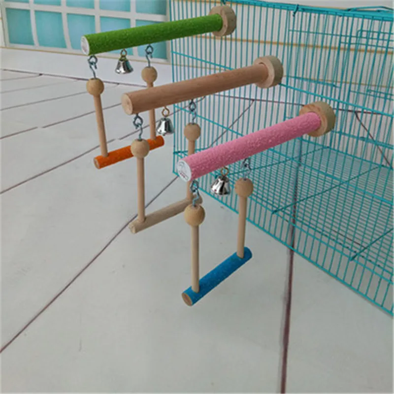 High Quality Cage Supplies Bird Toys Hanging Bridge Chew Toys Wooden Hamster Parakeet Hammock Swing Scrub Stick Bird Accessories
High Quality Cage Supplies Bird Toys Hanging Bridge Chew Toys Wooden Hamster Parakeet Hammock Swing Scrub Stick Bird Accessories