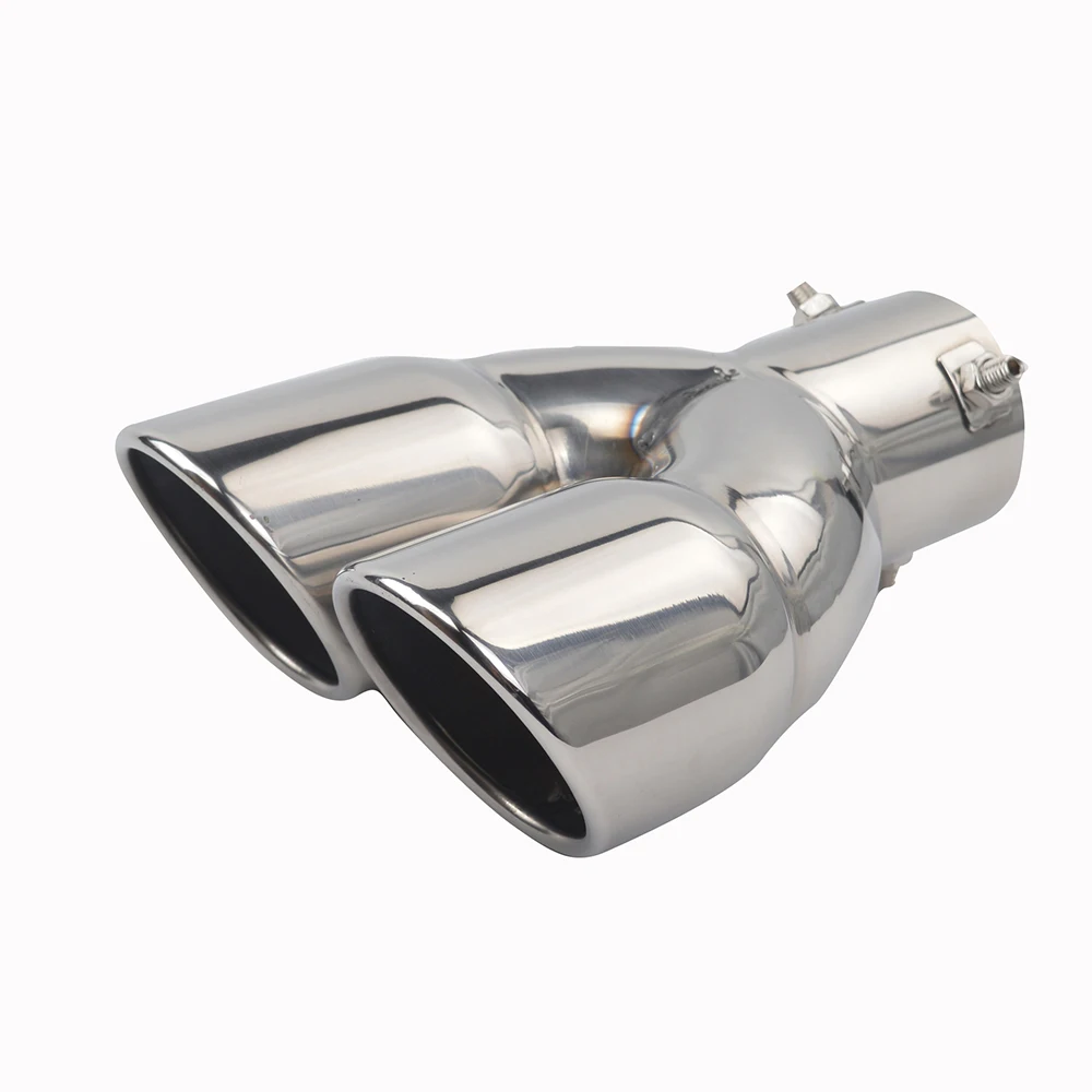 Universal 63mm Car Exhaust Pipe Tail Muffler Tip Pipe Dual Outlet Exhaust Muffler Tip End Tail Pipe Stainless Steel
Universal 63mm Car Exhaust Pipe Tail Muffler Tip Pipe Dual Outlet Exhaust Muffler Tip End Tail Pipe Stainless Steel