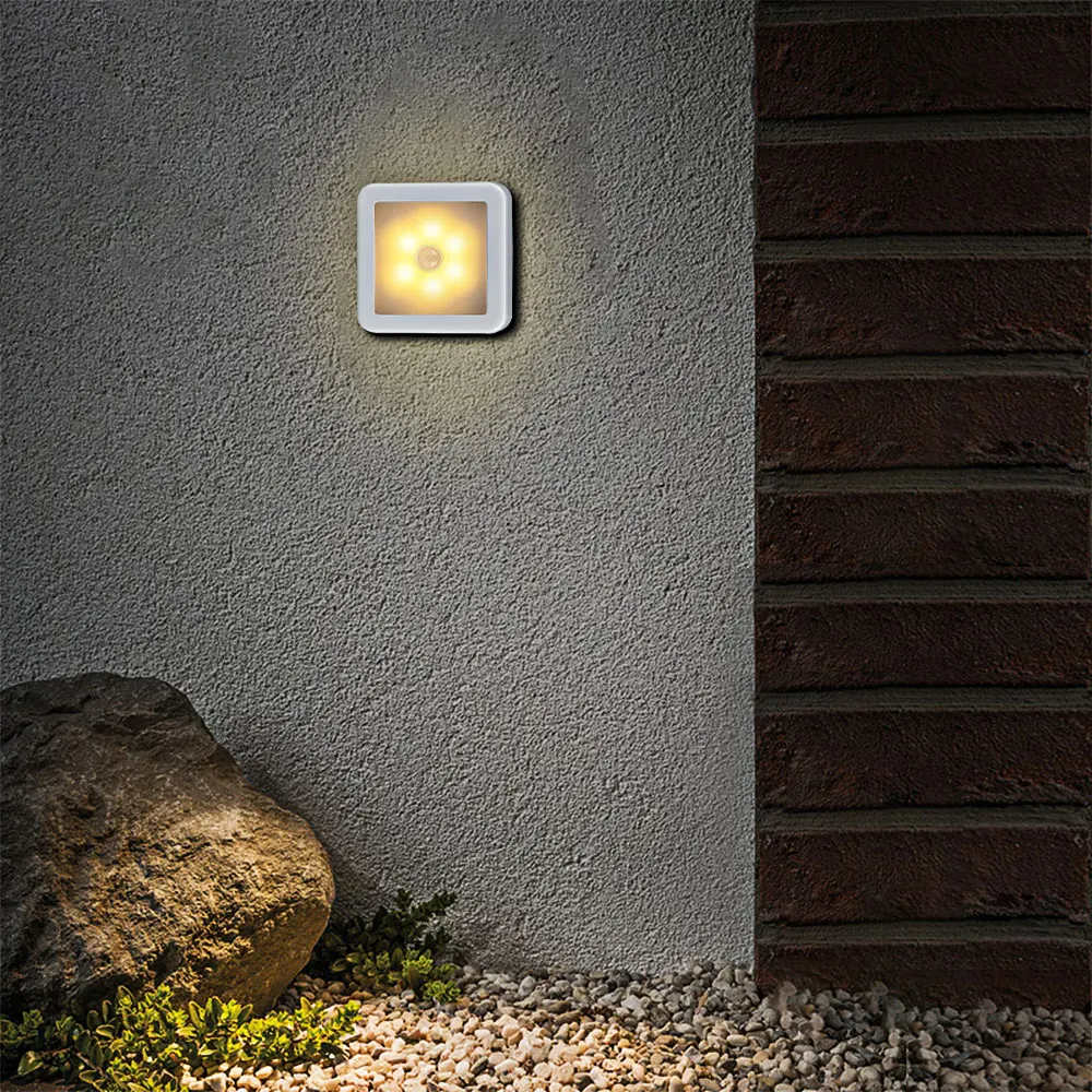 LED motion sensor night light Battery-powered night light Suitable for bedroom bedside stairwell corridor Energy-saving lamp
LED motion sensor night light Battery-powered night light Suitable for bedroom bedside stairwell corridor Energy-saving lamp