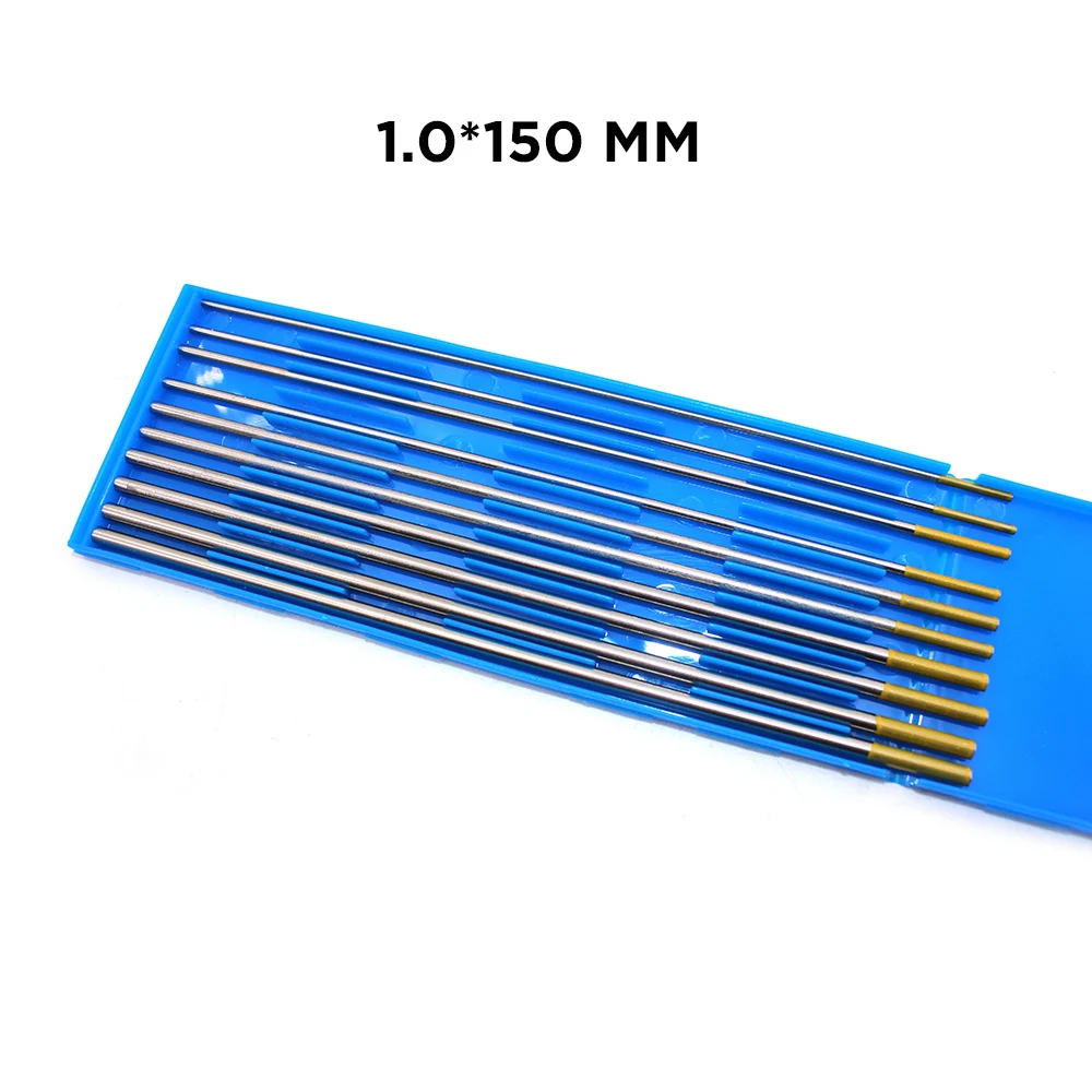 10pcs Argon Arc Welding Lanthanum Tungsten WL15 Welding Tungsten Electrodes For Industry Welding Equipment 2.4*150 MM
10pcs Argon Arc Welding Lanthanum Tungsten WL15 Welding Tungsten Electrodes For Industry Welding Equipment 2.4*150 MM