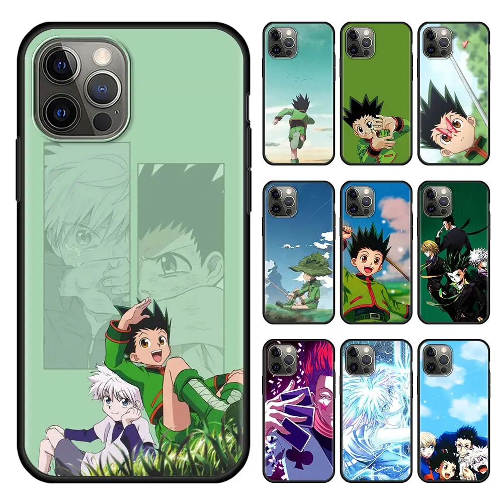 Anime Hunter X Hunters Soft Silicone Phone Case for iPhone 13 12 Mini 11 Pro XR X XS Max 8 7 6 6S Plus 5 5S SE Black Funda Cover
Anime Hunter X Hunters Soft Silicone Phone Case for iPhone 13 12 Mini 11 Pro XR X XS Max 8 7 6 6S Plus 5 5S SE Black Funda Cover