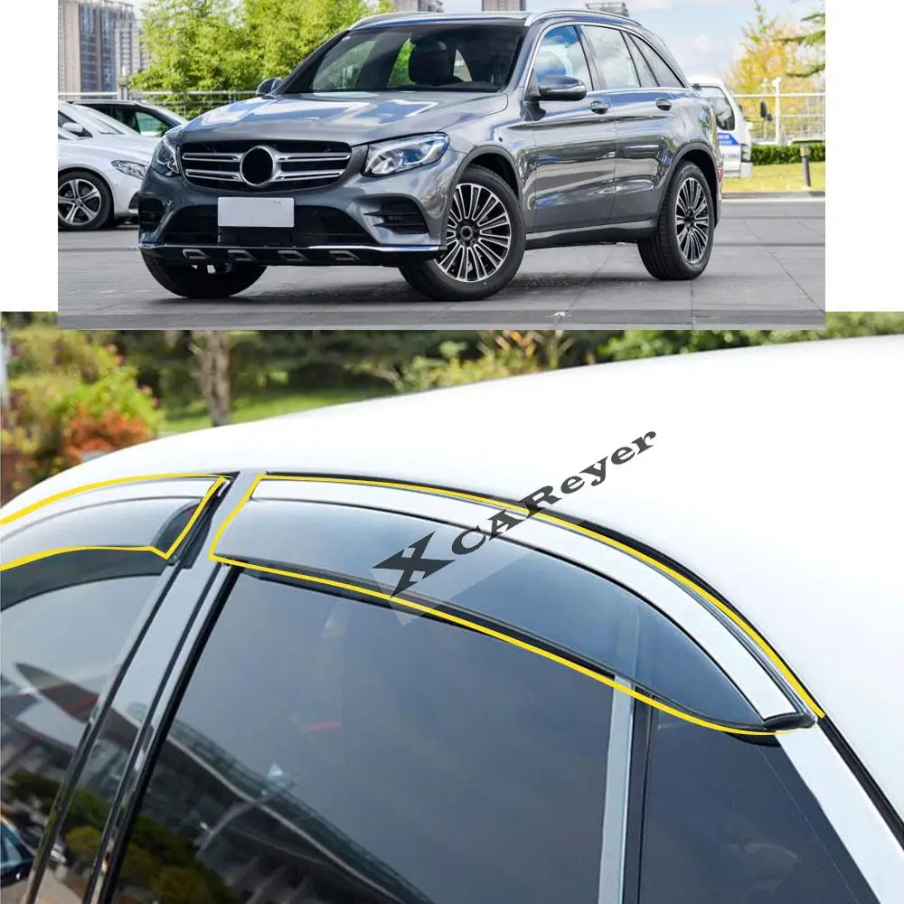 Стикер для кузова Mercedes Benz GLC X253 2016 2017 2018 2019, пластиковое стекло, ветрозащитный козырек, защита от дождя и солнца
Стикер для кузова Mercedes Benz GLC X253 2016 2017 2018 2019, пластиковое стекло, ветрозащитный козырек, защита от дождя и солнца