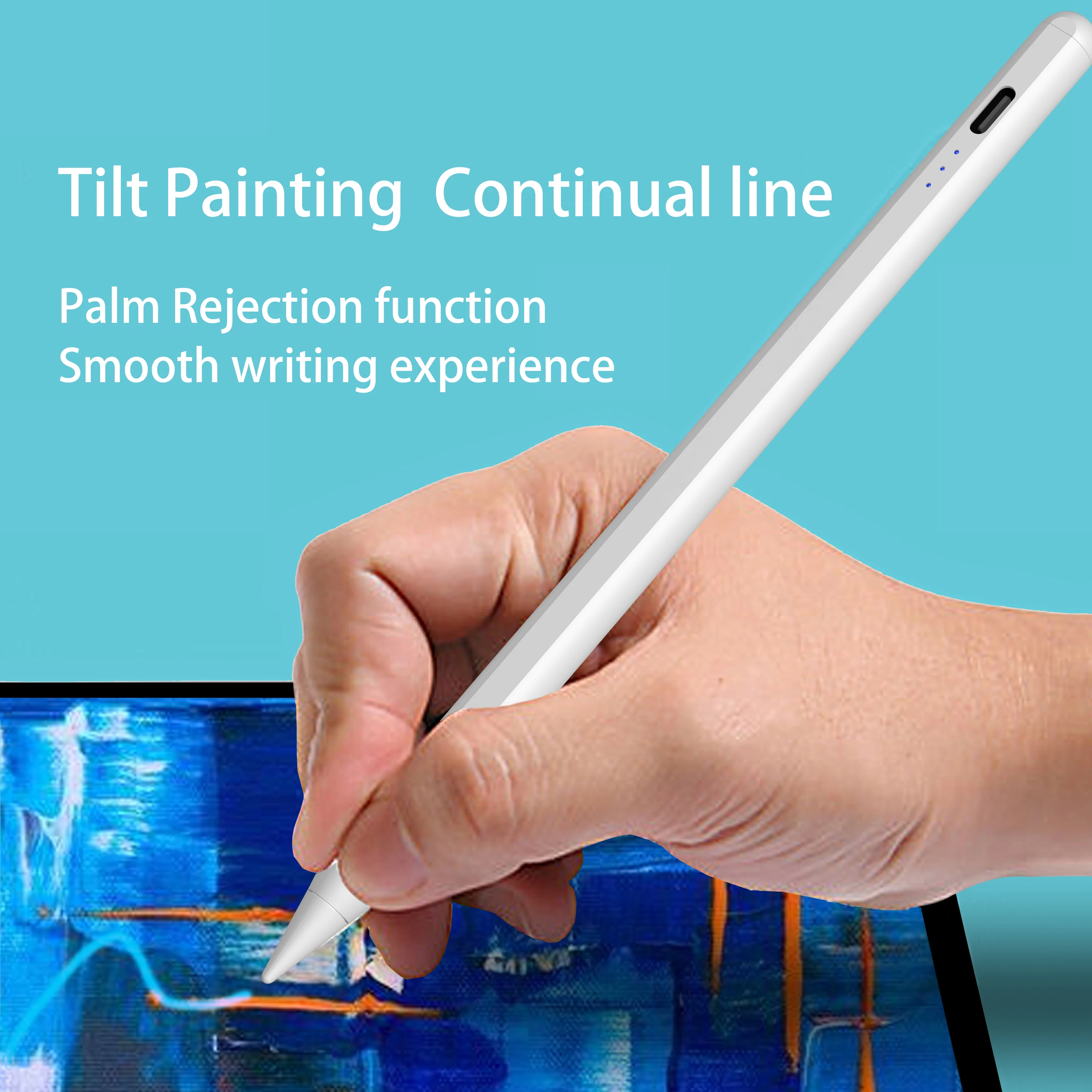 Ninkear ID716 Stylus Pen is Suitable for Apple Apple Pencil Smart Anti-Mistouch Tablet Touch Pen 2018 Stylus Touch Screen Pen
Ninkear ID716 Stylus Pen is Suitable for Apple Apple Pencil Smart Anti-Mistouch Tablet Touch Pen 2018 Stylus Touch Screen Pen