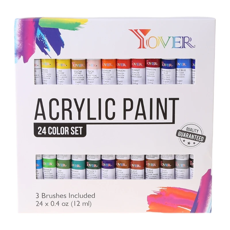 24 Colors Professional Oil Painting Paint Drawing Pigment 12ml Tubes Set Artist
24 Colors Professional Oil Painting Paint Drawing Pigment 12ml Tubes Set Artist