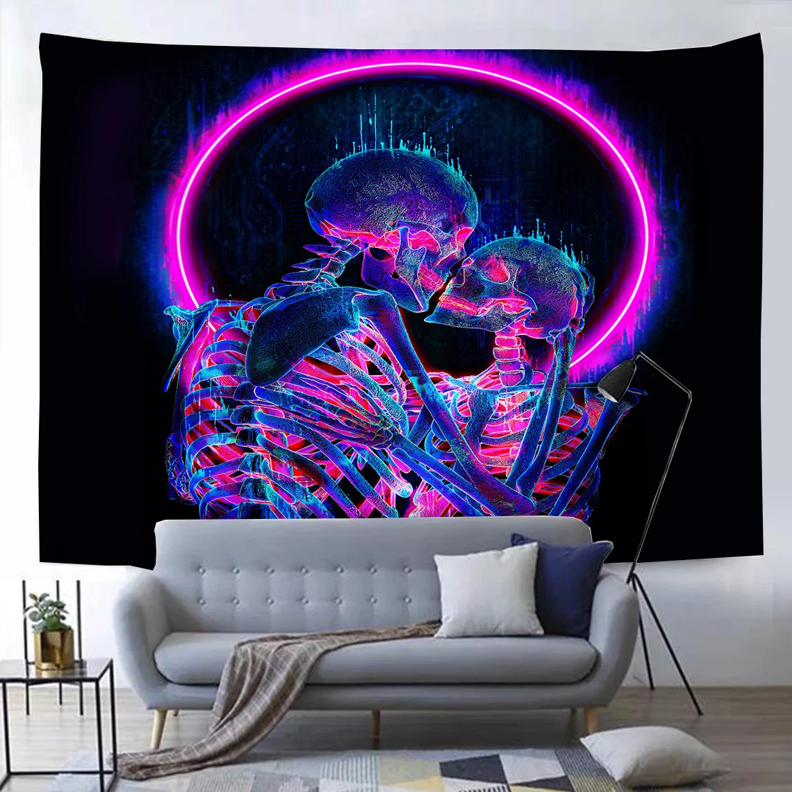 Psychedelic Skull 3D Printing Tapestry Wall Hanging Art Bedroom Window Decoration Wall Tapestry Curtain Background
Psychedelic Skull 3D Printing Tapestry Wall Hanging Art Bedroom Window Decoration Wall Tapestry Curtain Background