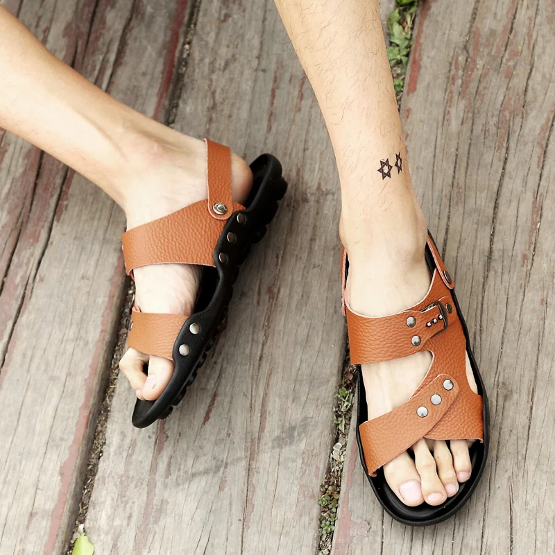 Sandalia Hombre Cuero Genuino Sandles For Men Sandalia Rasteira Summer Shoes Beach Sandals Sandalias Man Sandali Uomo
Sandalia Hombre Cuero Genuino Sandles For Men Sandalia Rasteira Summer Shoes Beach Sandals Sandalias Man Sandali Uomo