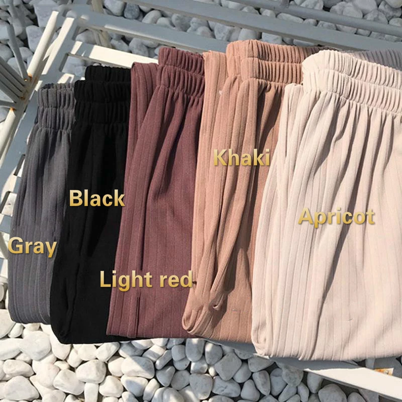 Wide Leg Pants Women Streetwear Casual Elegant High Elastic Waist Womens Trousers Trendy Comfortable Fashion Loose Students Chic
Wide Leg Pants Women Streetwear Casual Elegant High Elastic Waist Womens Trousers Trendy Comfortable Fashion Loose Students Chic