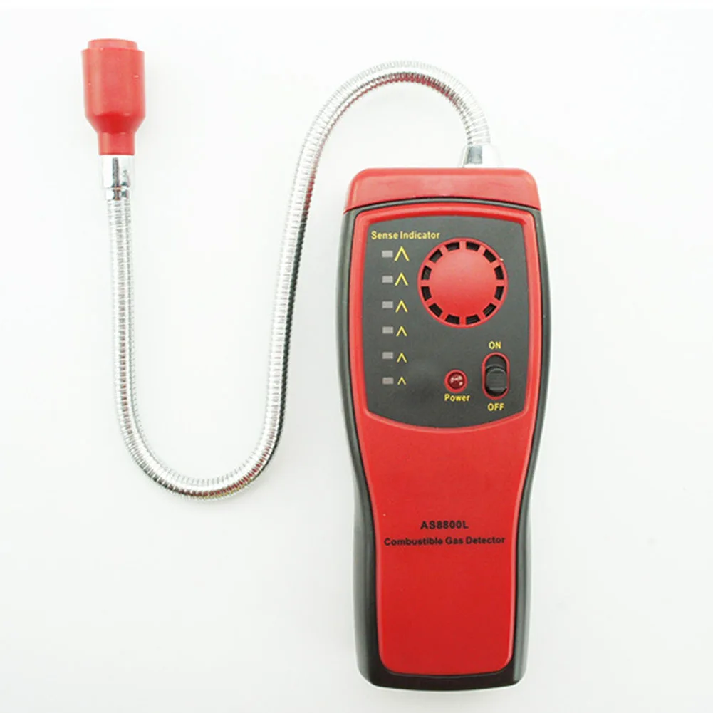 Handheld Combustible Gas Detector ABS Battery Operated Home Gooseneck Sensor Probe Digital Multifuctional With Sound Light Alarm
Handheld Combustible Gas Detector ABS Battery Operated Home Gooseneck Sensor Probe Digital Multifuctional With Sound Light Alarm