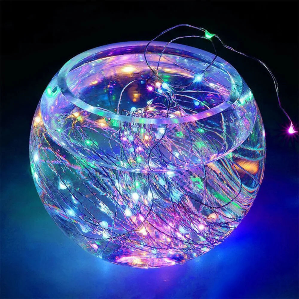 200 LED Micro Copper Wire String Outdoor Battery Operated Garland Christmas Decoration Holiday Party USB Plug Decoration
200 LED Micro Copper Wire String Outdoor Battery Operated Garland Christmas Decoration Holiday Party USB Plug Decoration