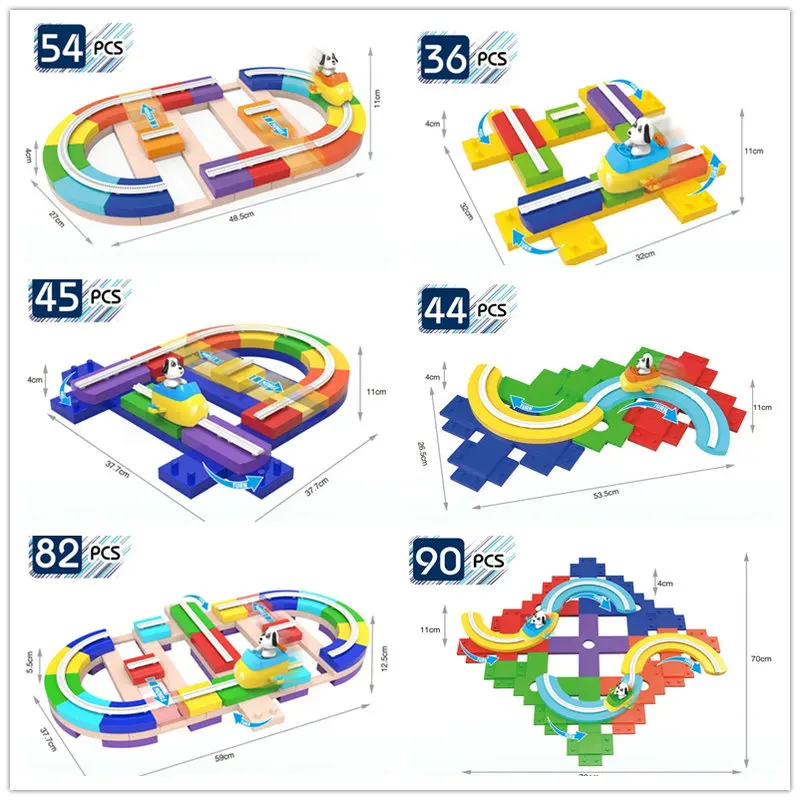 Kids DIY Brain-Training Toy Large Building Blocks Electric Rail Car Track Set Competitive Game Toys for Children Christmas Gift
Kids DIY Brain-Training Toy Large Building Blocks Electric Rail Car Track Set Competitive Game Toys for Children Christmas Gift