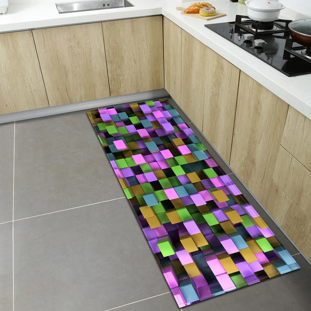 Entrance Doormat Kitchen Mat 3D Geometry Pattern Children Floor Bedroom Non-Slip Rug Bathroom Balcony Hallway Decoration Carpet
Entrance Doormat Kitchen Mat 3D Geometry Pattern Children Floor Bedroom Non-Slip Rug Bathroom Balcony Hallway Decoration Carpet