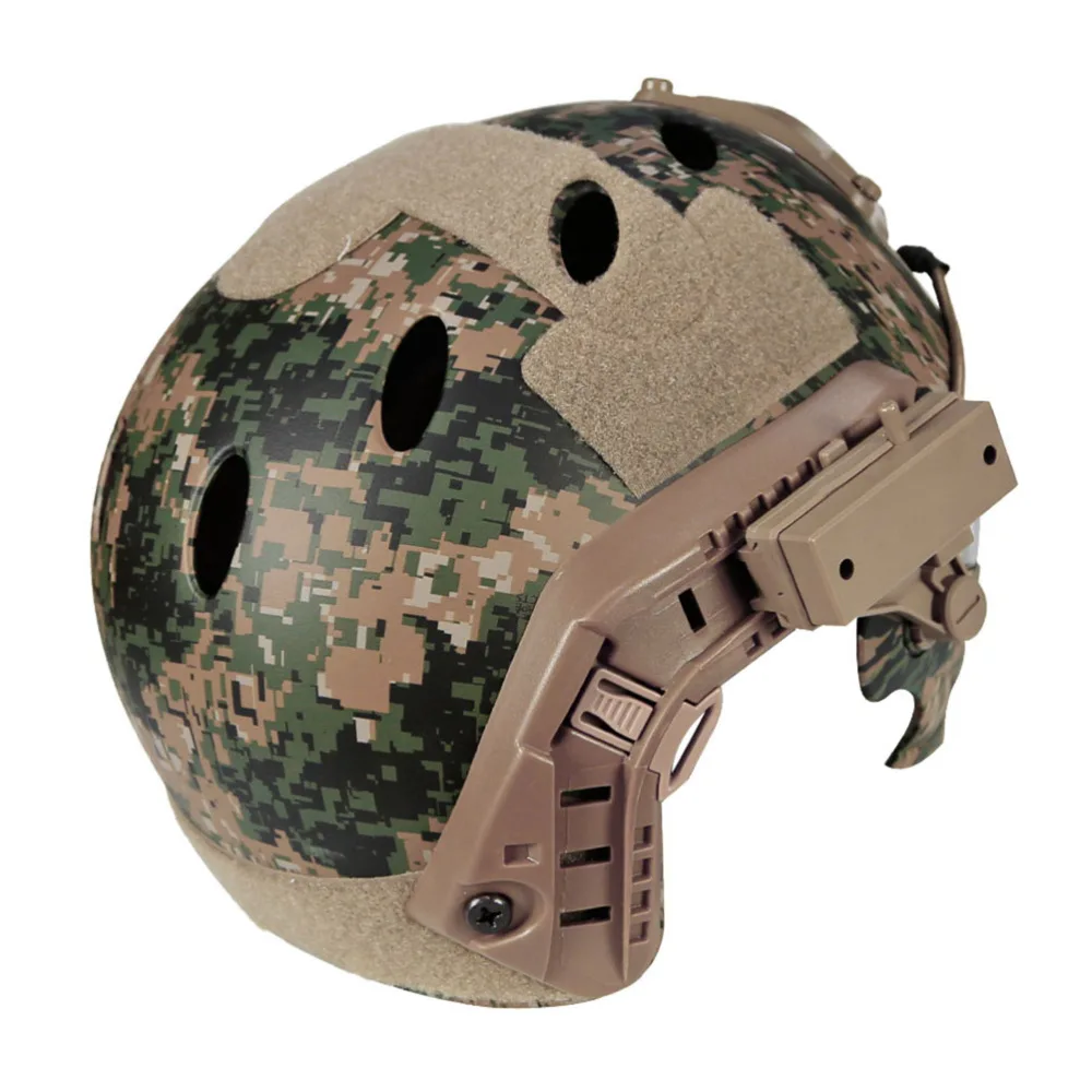Style Safety Helmet with Mask Outdoor Helmet for Airsoft Paintball - Forest Camo
Style Safety Helmet with Mask Outdoor Helmet for Airsoft Paintball - Forest Camo