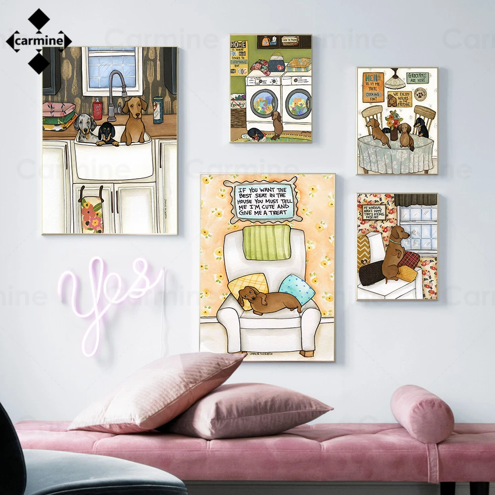 Funny Toilet Wall Art Painting Animal Cartoon Dog Poster and Print Roll Paper Bathroom Pictures On Canvas Modern Decor for Home
Funny Toilet Wall Art Painting Animal Cartoon Dog Poster and Print Roll Paper Bathroom Pictures On Canvas Modern Decor for Home