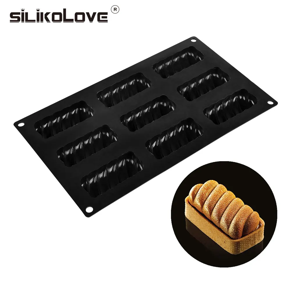 Силиконовая форма SILIKOLOVE для торта в форме спирали 9 ячеек инструменты украшения
