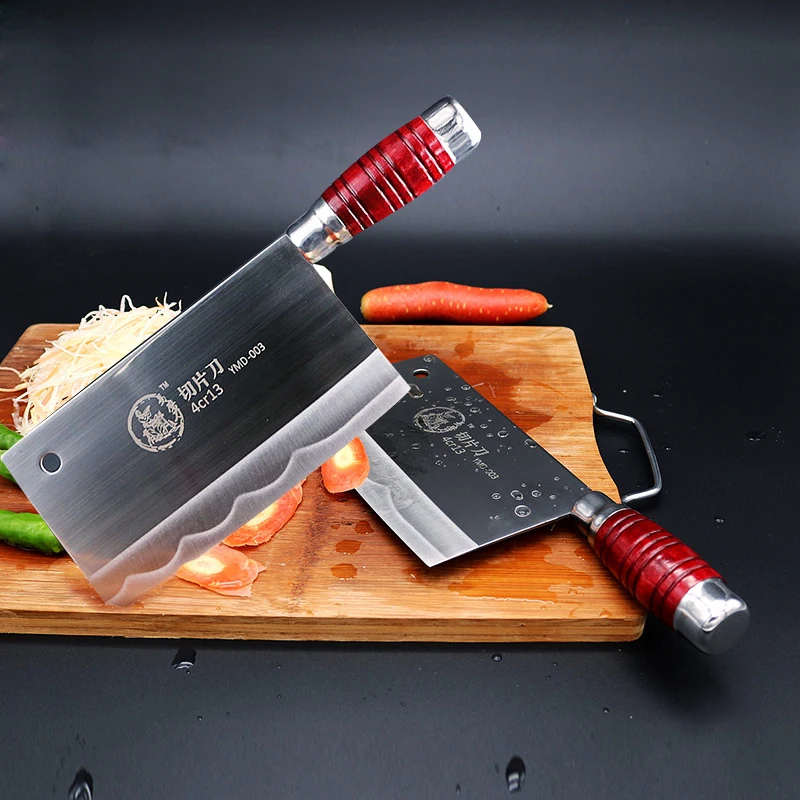 Китайский кованый нож для резки мясника, кухонный инструмент ручной работы, широкий нож для мясника, бритва, острый нож для мяса, рыбы, неско... 
Китайский кованый нож для резки мясника, кухонный инструмент ручной работы, широкий нож для мясника, бритва, острый нож для мяса, рыбы, неско...