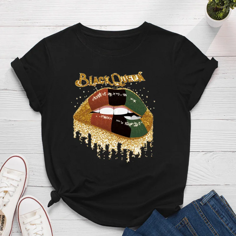Retro Graphic Tee Grunge T-Shirt Woman Summer 2021 Funny Design Lip Cartoon Printed Tops Blended Regular T-Shirts
Retro Graphic Tee Grunge T-Shirt Woman Summer 2021 Funny Design Lip Cartoon Printed Tops Blended Regular T-Shirts