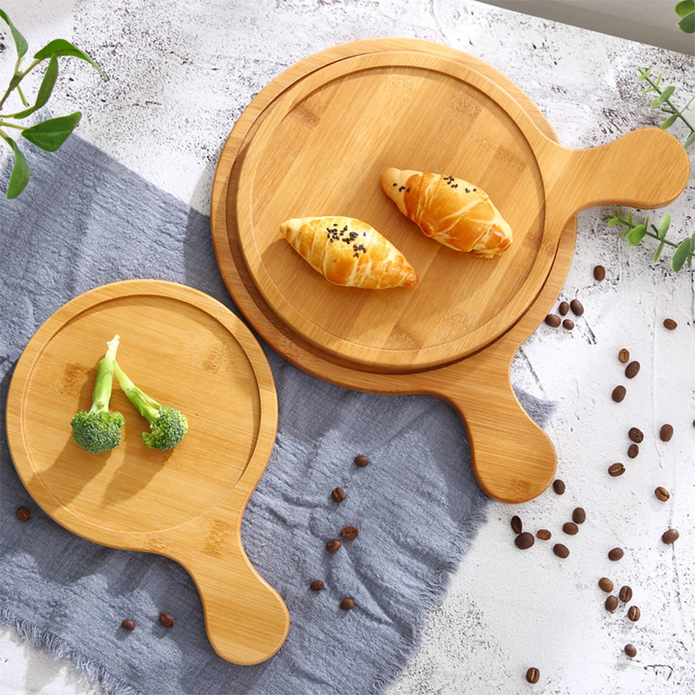 6-14 Inch Wooden Pizza Board Round With Hand Pizza Baking Tray Pizza Stone Cutting Board Platter Pizza Pan Cake Bakeware Tools
6-14 Inch Wooden Pizza Board Round With Hand Pizza Baking Tray Pizza Stone Cutting Board Platter Pizza Pan Cake Bakeware Tools