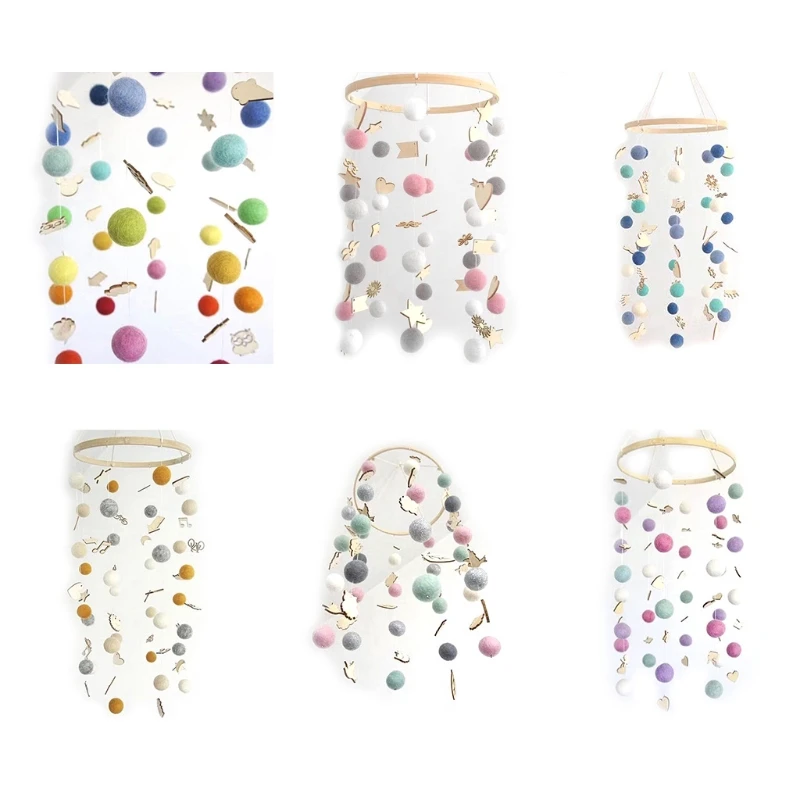 New Round Rainbow Hair Ball Wind Chimes Bed Bell Home Children Room Decoration Hanging Decor Baby Toys
New Round Rainbow Hair Ball Wind Chimes Bed Bell Home Children Room Decoration Hanging Decor Baby Toys