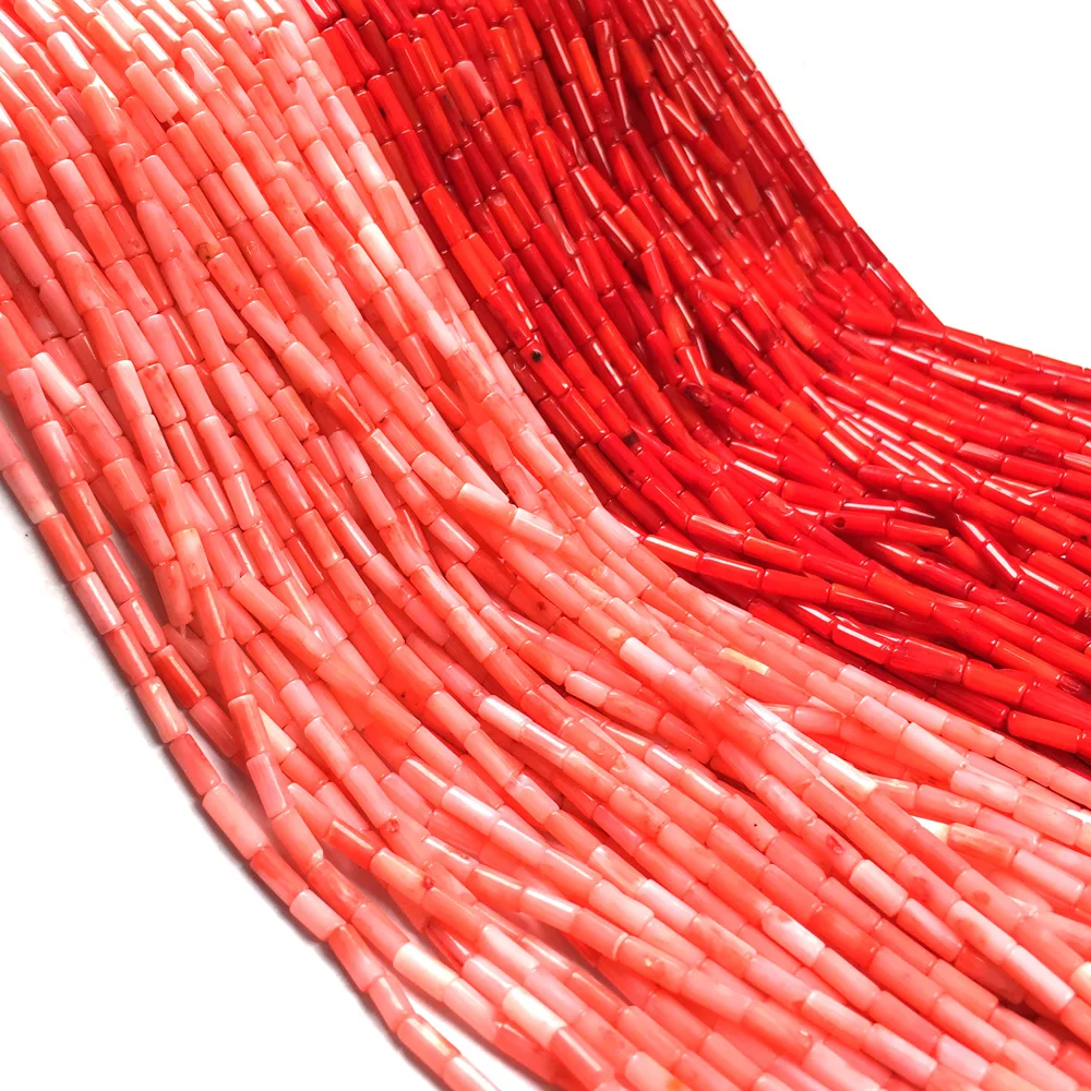 Natural Stone Coral Beads Column Shape Loose Beads Isolation Bead for Jewelry Making DIY for Bracelet Necklace Accessories3x8m
Natural Stone Coral Beads Column Shape Loose Beads Isolation Bead for Jewelry Making DIY for Bracelet Necklace Accessories3x8m