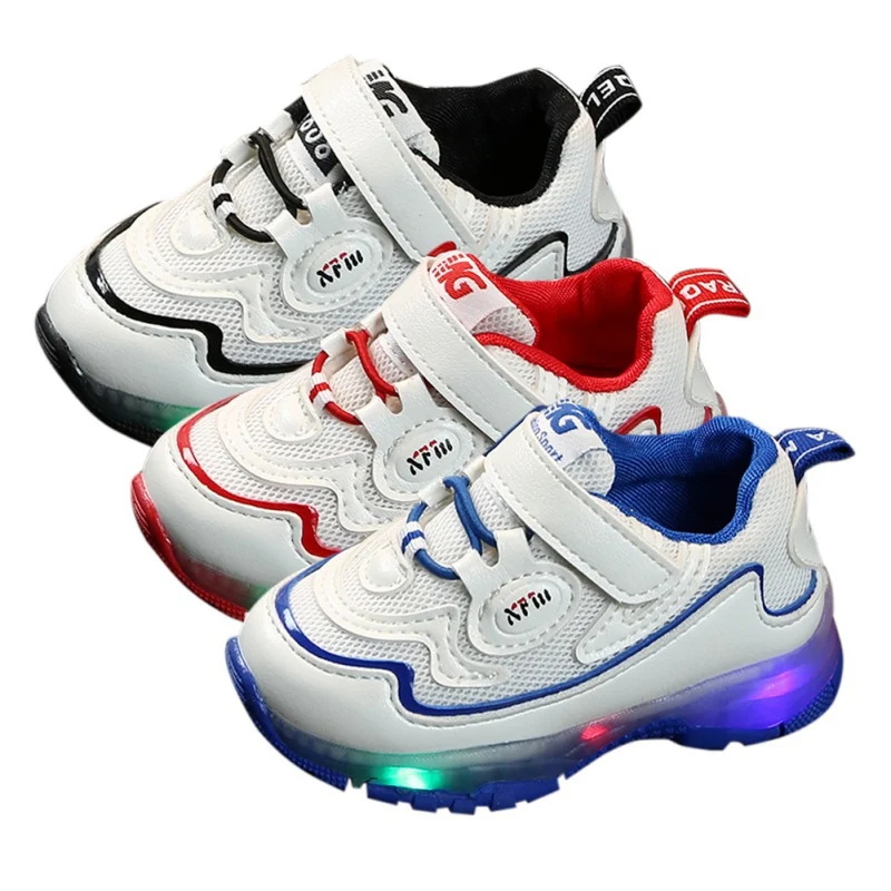 New Autumn Baby Boys Girls Children Shoes 9M-6T Boy Girl Fashion LED Lights Soft Casual Sports Walking Toddler Shoes
New Autumn Baby Boys Girls Children Shoes 9M-6T Boy Girl Fashion LED Lights Soft Casual Sports Walking Toddler Shoes