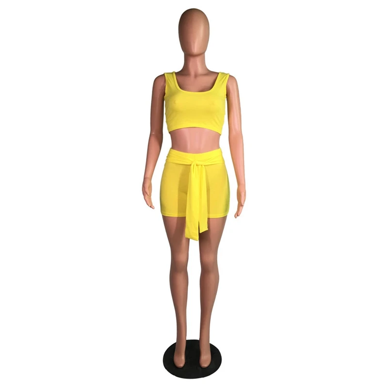 Women Summer Solid Sporty Fashion Two Piece Set Short Tank Tee Top Shorts Suit Casual Tracksuit Outfit
Women Summer Solid Sporty Fashion Two Piece Set Short Tank Tee Top Shorts Suit Casual Tracksuit Outfit