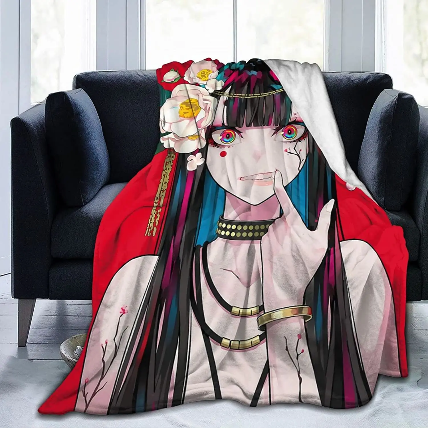 Punk Anime Girls Throw Blanket Flannel Blanket Super Soft Plush Warm For Anime Sexy Bedding Couch For Kids Adults Gift "
Punk Anime Girls Throw Blanket Flannel Blanket Super Soft Plush Warm For Anime Sexy Bedding Couch For Kids Adults Gift "