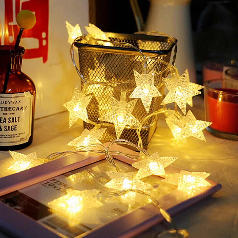 Led Lights Fairy Lights Star Light String Twinkle Battery Powered Garland Christmas Lights Decoration Guirnalda Luces Exterior
Led Lights Fairy Lights Star Light String Twinkle Battery Powered Garland Christmas Lights Decoration Guirnalda Luces Exterior