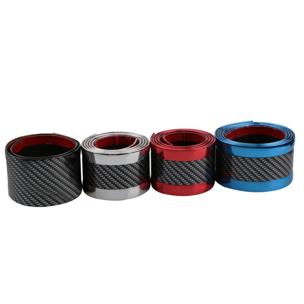 1m Universal Rubber Strip Car Bumper Lip Carbon Fiber Look Door Sill Protector Protective Styling Mouldings Car Stickers
1m Universal Rubber Strip Car Bumper Lip Carbon Fiber Look Door Sill Protector Protective Styling Mouldings Car Stickers