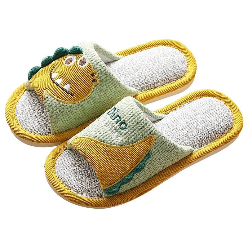 Cute Cartoon Linen Slippers with Soft and Breathable Indoor Floor Flat Shoes for Women or Couples in the Summer
Cute Cartoon Linen Slippers with Soft and Breathable Indoor Floor Flat Shoes for Women or Couples in the Summer