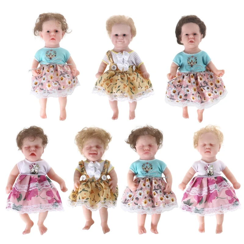 Realistic Infant Gifts Infant Bed Nap Reborn Newborn Baby Toy Sleeping Doll Infant Accompany Toys Delicate Dress Doll
Realistic Infant Gifts Infant Bed Nap Reborn Newborn Baby Toy Sleeping Doll Infant Accompany Toys Delicate Dress Doll