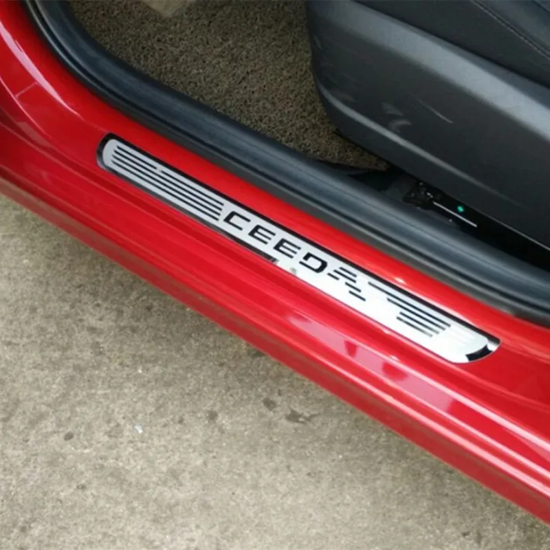 For KIA CEED SW 2018 2019 Door Sill Scuff Plate Trim Stainless Steel Kick Scuff Pedal Sill Cover Sticker Protect Car Accessories
For KIA CEED SW 2018 2019 Door Sill Scuff Plate Trim Stainless Steel Kick Scuff Pedal Sill Cover Sticker Protect Car Accessories