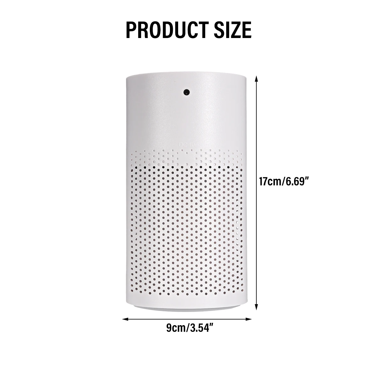 3 Modes Portable Car Mini Air Purifier Indoor PM2.5 Formaldehyde Odor Ozone Filter Machine Home Negative Ion Air Purifiers 5V
3 Modes Portable Car Mini Air Purifier Indoor PM2.5 Formaldehyde Odor Ozone Filter Machine Home Negative Ion Air Purifiers 5V