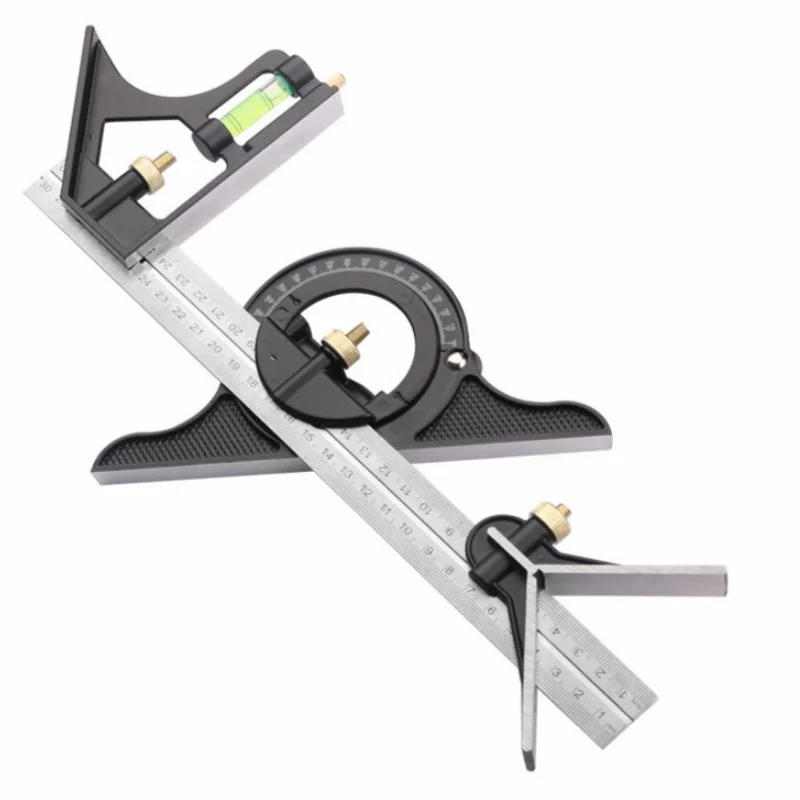 300mm High Precision Protractor Multi-function Professional Tools Combination Square Angle Ruler Woodworking Measuring Tool 
300mm High Precision Protractor Multi-function Professional Tools Combination Square Angle Ruler Woodworking Measuring Tool