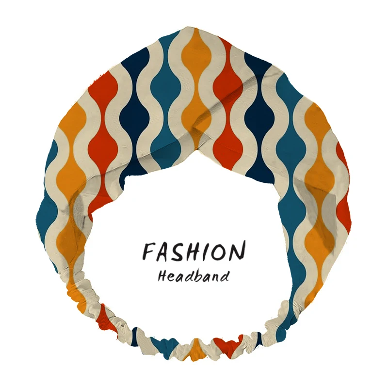 Fashion Women Summer bandana Hair Bands Groovy 70's pattern Print Headbands Cross Bandage Bandanas HairBands Hair Accessories
Fashion Women Summer bandana Hair Bands Groovy 70's pattern Print Headbands Cross Bandage Bandanas HairBands Hair Accessories