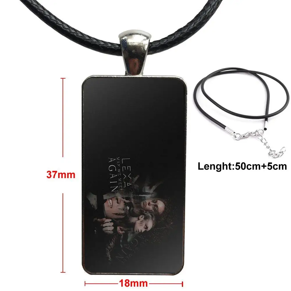 Heda Lexa The 100 For Women Fashion Jewelry Fashion Glass Cabochon Pendant Necklace Women Steel Color Choker Rectangle Necklace
Heda Lexa The 100 For Women Fashion Jewelry Fashion Glass Cabochon Pendant Necklace Women Steel Color Choker Rectangle Necklace