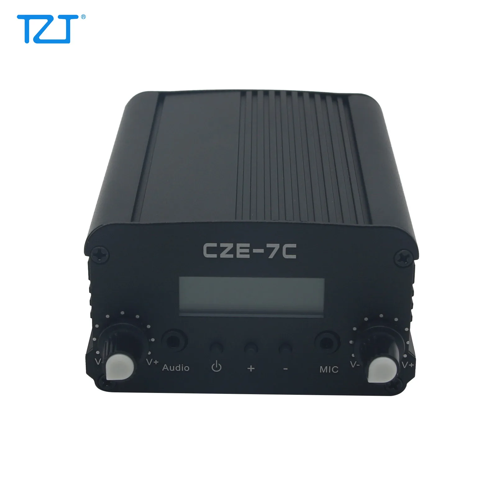 

TZT CZE-7C Stereo Frequency Modulation Transmitter Adjustment 1W/7W Radio Emitter Combo with Antenna