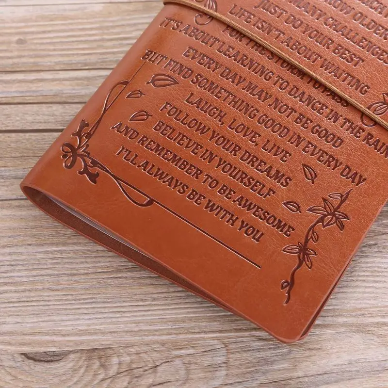 2021 New Vintage Engraved Faux Leather Journal Notebook Diary to Grandson Granddaughter N7MA
2021 New Vintage Engraved Faux Leather Journal Notebook Diary to Grandson Granddaughter N7MA